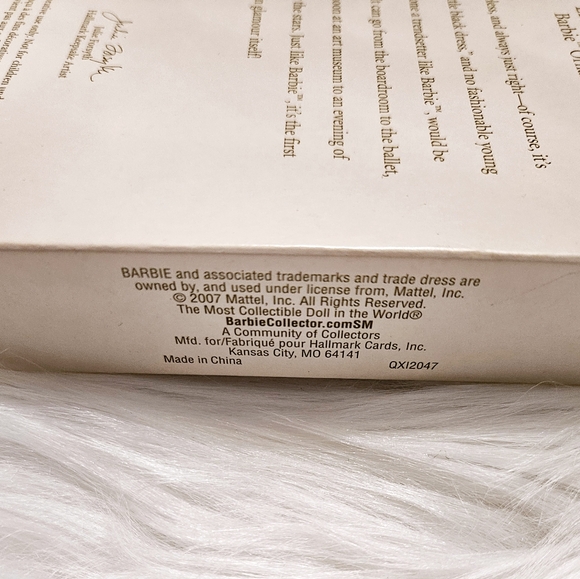 NWT Barbie Little Black Dress Ornament 2007 - Picture 7 of 9